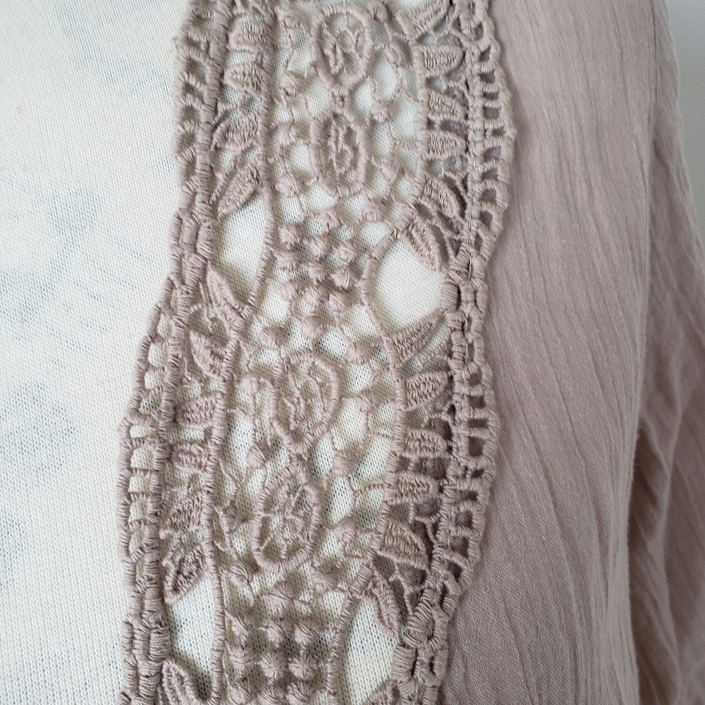🌴blue island 🌴 beach cover up beige size medium - Picture 5 of 7